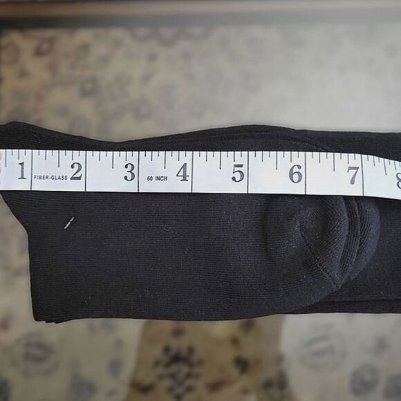 NWOT black over-the-knee socks - Picture 6 of 6